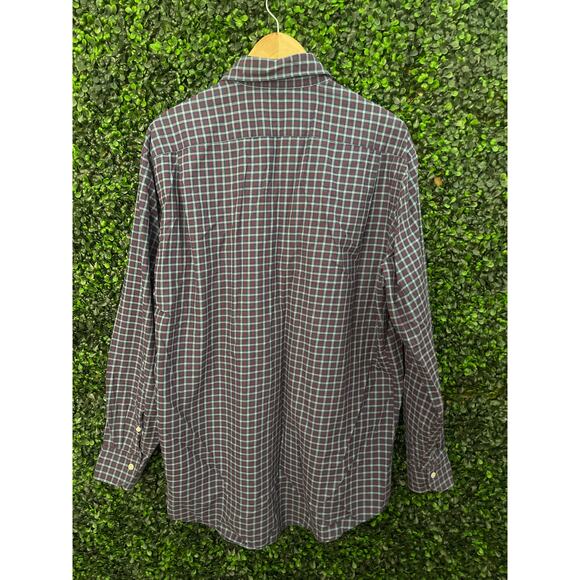 Ledbury 17.5 Men's Plaid Dress Shirt - Picture 6 of 6
